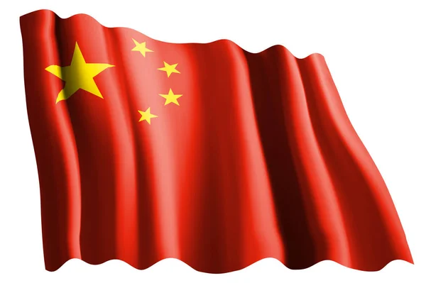 Vlag van china — Stockfoto