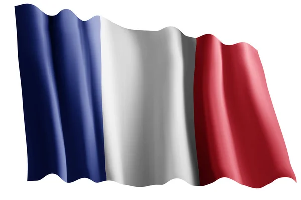 Bandeira de France — Fotografia de Stock