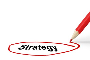 Kırmızı kalem ile strateji