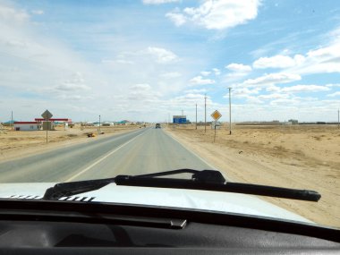 arabamın penceresinden görüntülemek.