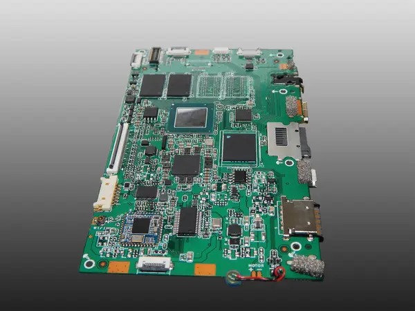 Motherboard tablet computer. — Stock Photo, Image