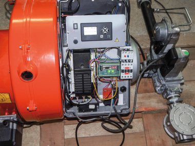 Endüstriyel gaz brülörleri Otomasyonu.