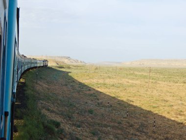 Tren penceresinden görünüm