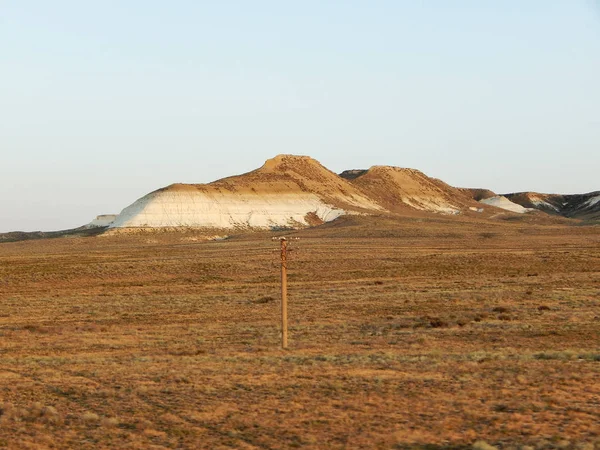 Góry stepu. Kazachstan. — Zdjęcie stockowe