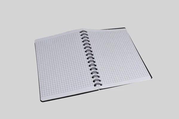 Open notepad. — Stock Photo, Image