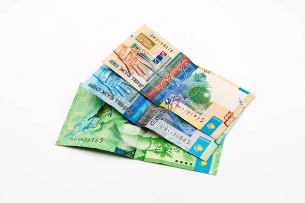 Papiergeld-Tenge. lizenzfreie Stockbilder