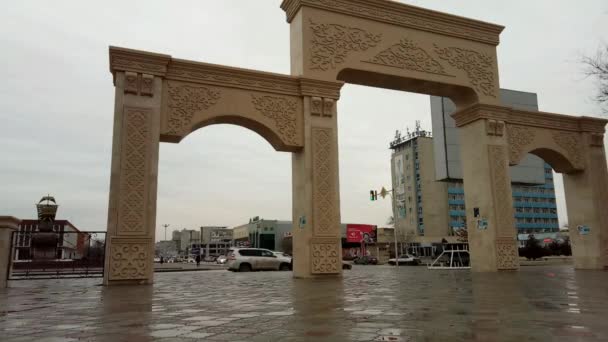 Kazajstán Ciudad Aktau Diciembre 2019 Año Región Mangistau — Vídeo de stock