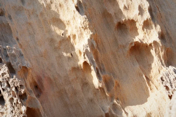 Oberfläche aus Sandstein. — Stockfoto