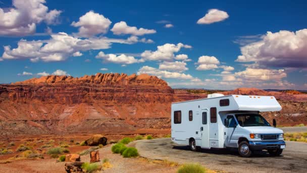 RV Canyonlands 2 — Stock video