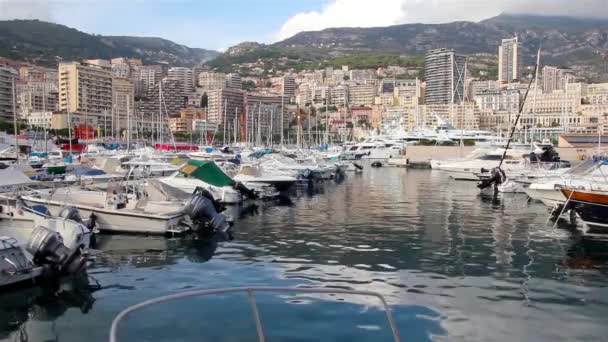 Přístav Monako — Stock video