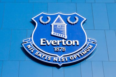 Goodison Park Stadyumu, ev Everton futbol kulübü logosu