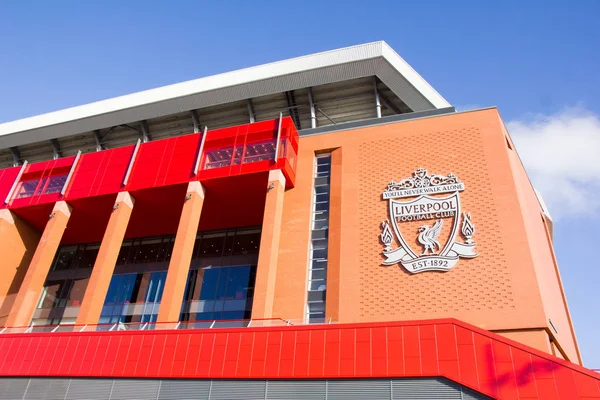 Anfield stadı, Liverpool futbol kulübü ana sayfa görünümünü