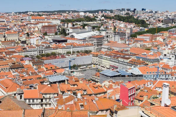 Vista aérea de lisboa, portugal — Fotografia de Stock