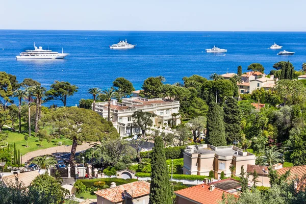 Aerial view of Cap Ferrat, French Riviera — Stock Photo, Image