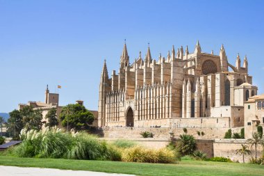 Della Palma ve Parc del Mar, Majorca, İspanya Katedrali