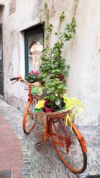 Bicicletta Antibes Costa Azzurra — Foto Stock