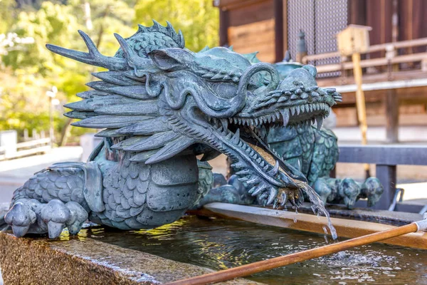 Fontana Del Drago Nel Tempio Kiyomizudera Kyoto Giappone — Foto Stock