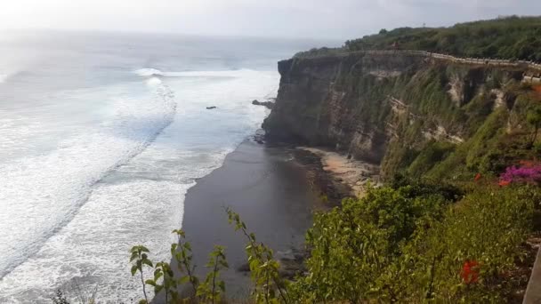 Luhur Pura Uluwatu Ναός Μπαλί Ινδονησία — Αρχείο Βίντεο