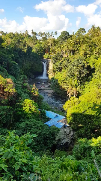 Tegenungan Waterfall Ubud Bali Indonésie — Photo
