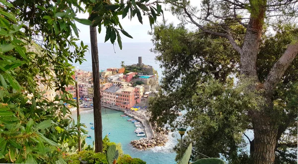 Vernazza Cinque Terre Olaszország — Stock Fotó