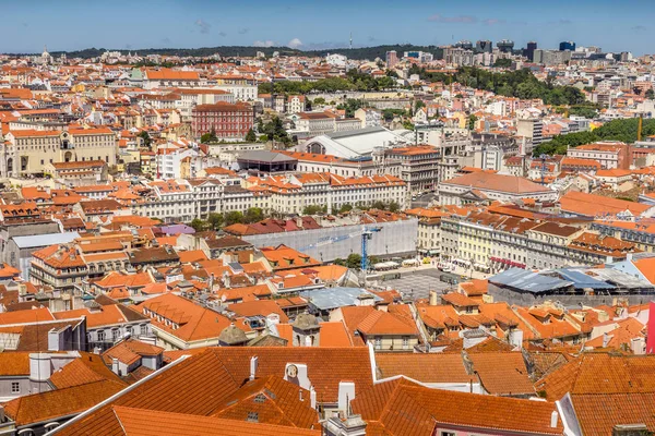 Bovenaanzicht Van Lisbon Portugal — Stockfoto