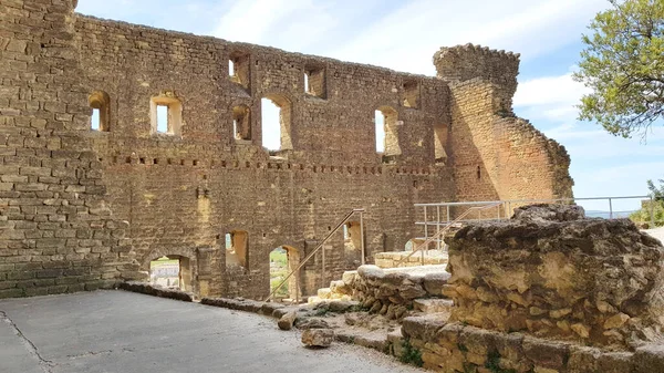 Hrad Chateauneuf Pape Jihovýchodní Francie — Stock fotografie