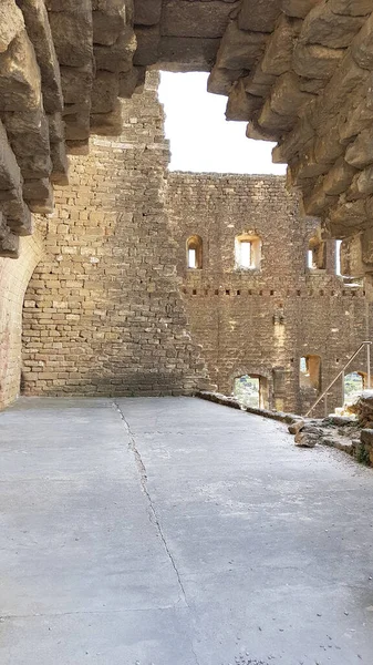 Slottet Chateauneuf Pape Sydöstra Frankrike — Stockfoto