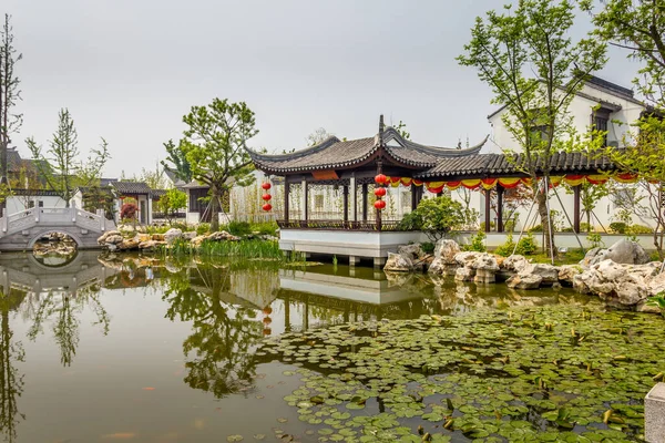 Lago Jardim Asiático — Fotografia de Stock