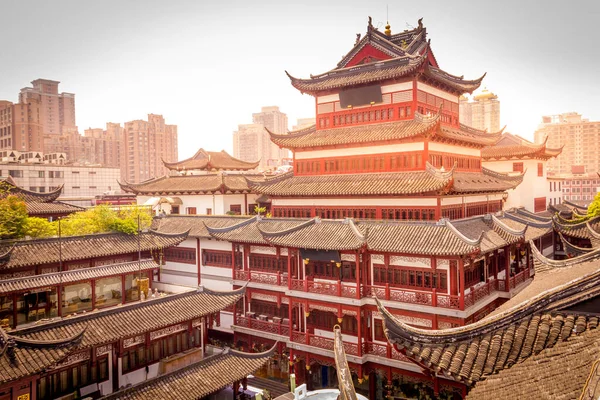 Traditionell Arkitektur Shanghai Kina — Stockfoto