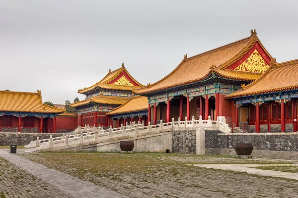 Vista Ciudad Prohibida Beijing China — Foto de Stock