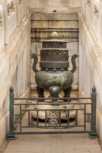 中国北京市紫禁城的传统文物 — 图库照片