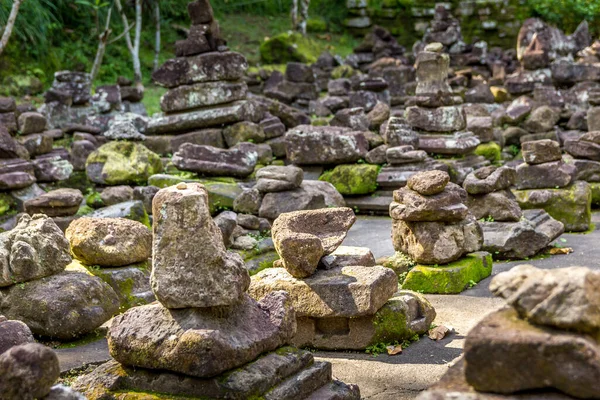 Kameny Chrámu Pura Goa Gajah Ubud Bali Indonesia — Stock fotografie