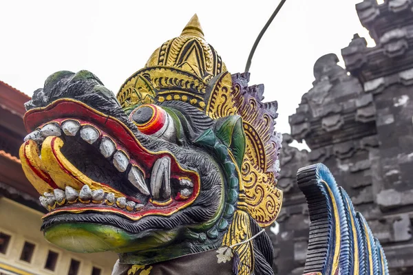 Terraza Soleada Pura Penataran Bali Indonesia — Foto de Stock