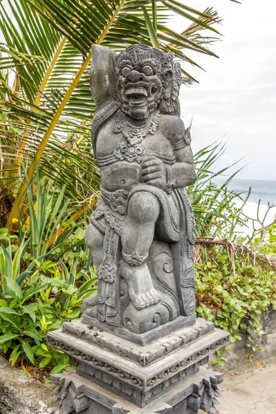Άγαλμα Στο Ναό Bolong Στο Μπαλί Ινδονησία — Φωτογραφία Αρχείου