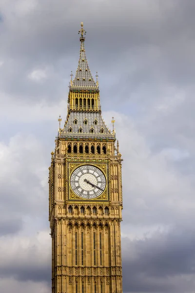 Big Ben Στο Λονδίνο Αγγλία Ηνωμένο Βασίλειο — Φωτογραφία Αρχείου