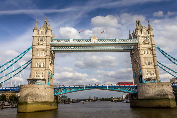 Londra Daki Tower Köprüsü Ngiltere Ngiltere — Stok fotoğraf