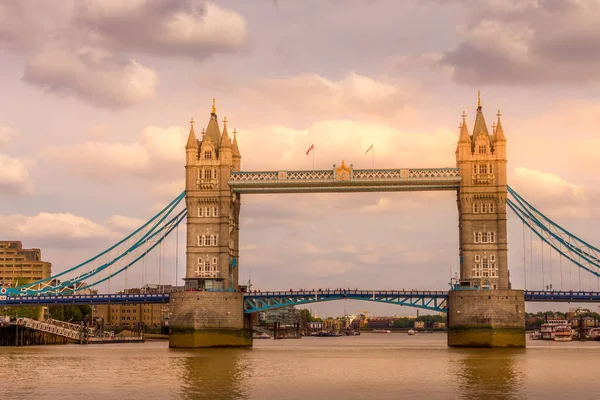 Тауерський Міст Лондоні Англія — стокове фото