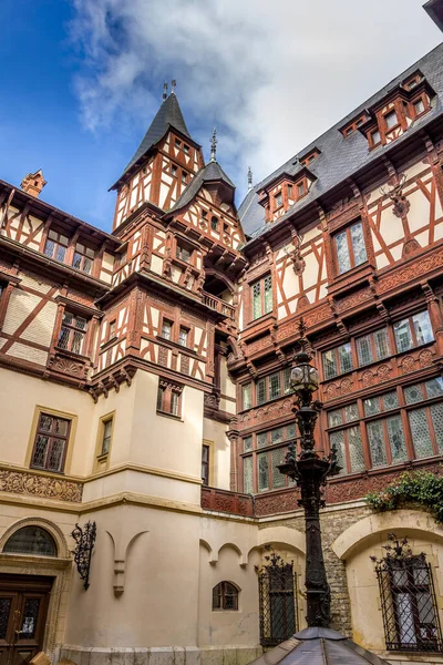 Schloss Peles Sinaia Rumänien — Stockfoto