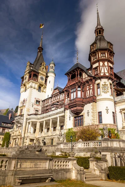 Peles Castle Sinaia Romania — Stock Photo, Image