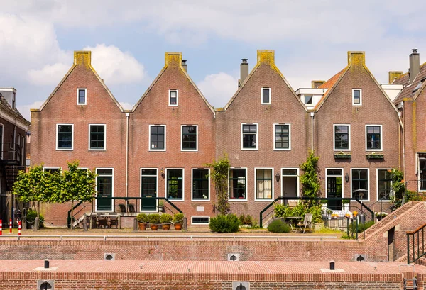 Tradycyjne Domy Holandii — Zdjęcie stockowe