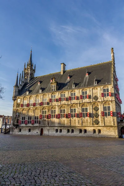 Stadshuset Gouda Nederländerna — Stockfoto