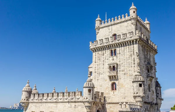 Belem Tower Лиссабоне Португалия — стоковое фото