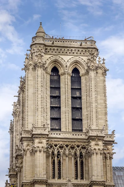 Notre Dame Cathedral Παρίσι Γαλλία — Φωτογραφία Αρχείου