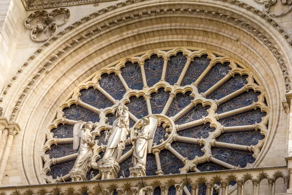 Notre Dame Katedrali Paris Fransa — Stok fotoğraf