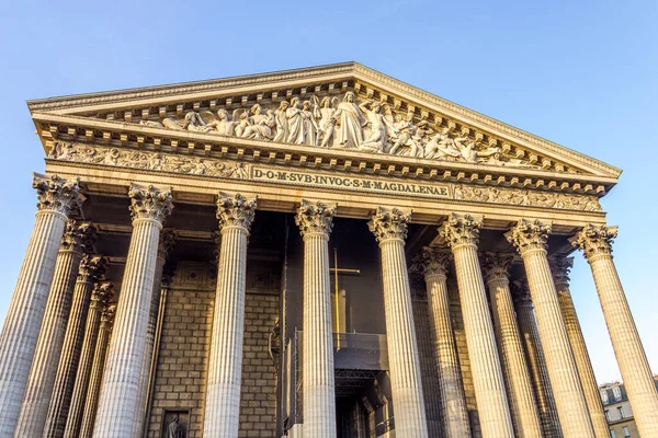 Kościół Madeleine Paryżu Francja — Zdjęcie stockowe