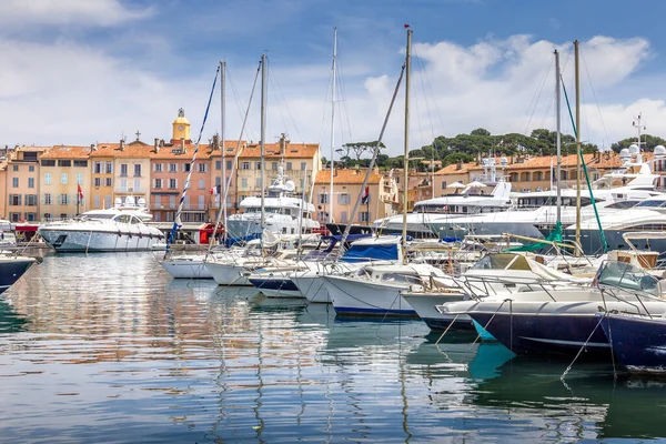 Porto Saint Tropez Sul França — Fotografia de Stock