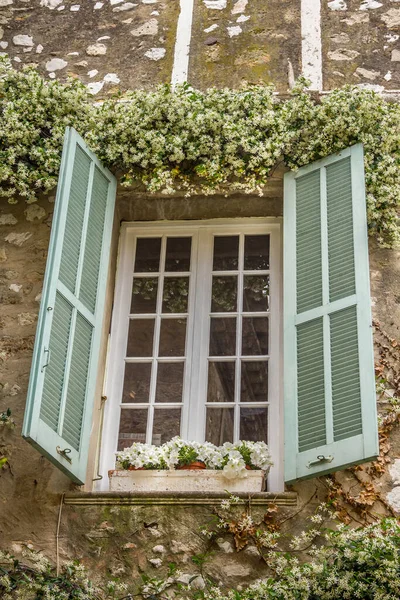 Okno Prowansji Południowa Francja — Zdjęcie stockowe
