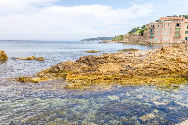 Středozemní Moře Saint Tropez Francie — Stock fotografie