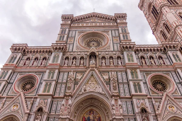 Bazylika Santa Maria Del Fiore Campanile Giotto Florencja Włochy — Zdjęcie stockowe