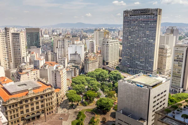 Vista São Paulo Brasil — Fotografia de Stock